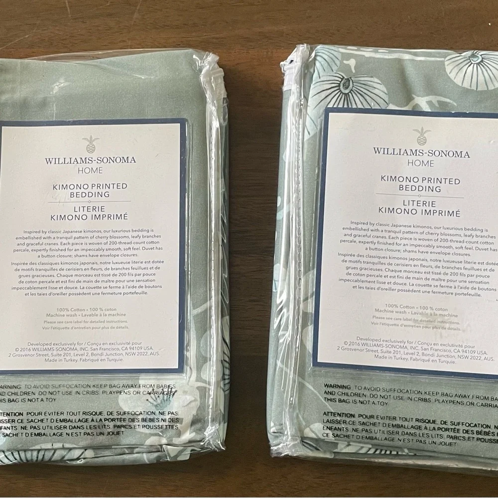 Williams Sonoma Home - Kimono Printed Bedding King Sham